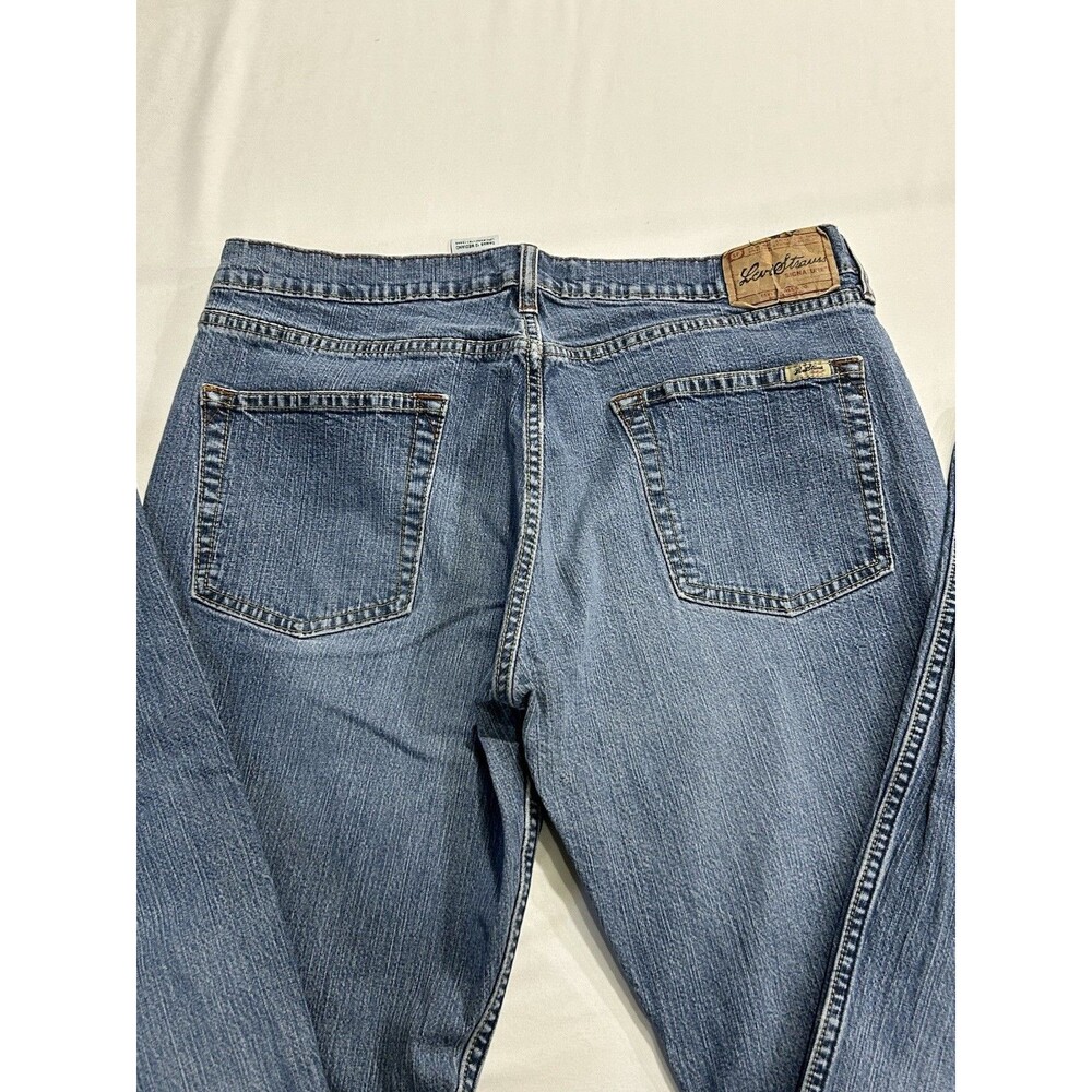 Vintage Levi Strauss Signature Jeans Size 12m Stretch Bootcut Med Blue H3c View 5